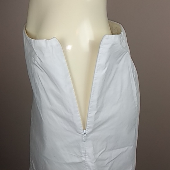 Banana Republic white eyelet skirt Womens size 6 Basic Capsule - Picture 7 of 10